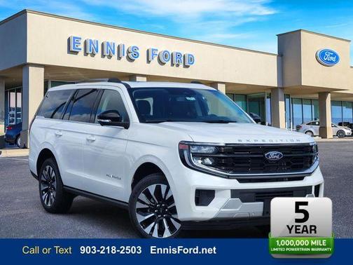 Star White 2026 Ford Expedition Platinum