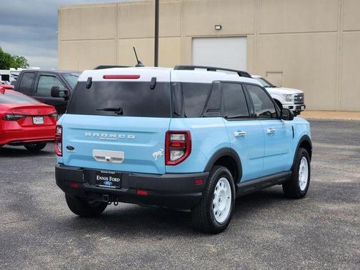Blue 2023 Ford Bronco Sport Heritage