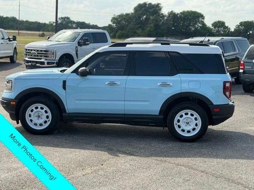 Blue 2023 Ford Bronco Sport Heritage