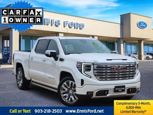 White Frost Tri-Coat 2025 GMC Sierra 1500 Denali