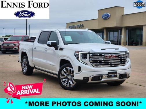 White Frost Tri-Coat 2025 GMC Sierra 1500 Denali