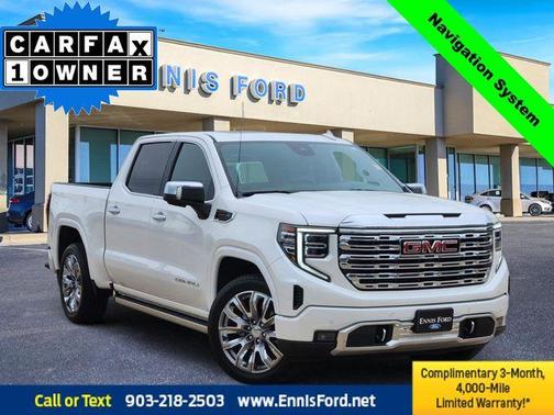 White Frost Tri-Coat 2025 GMC Sierra 1500 Denali