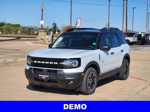 Space White Metallic 2026 Ford Bronco Sport Outer Banks
