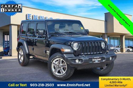 2020 Jeep Wrangler Unlimited Sport