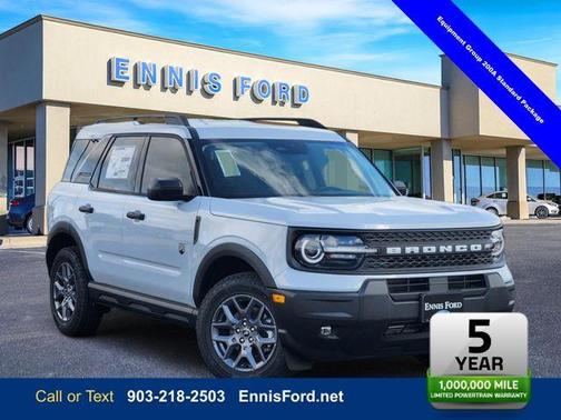 Space White Metallic 2026 Ford Bronco Sport Big Bend