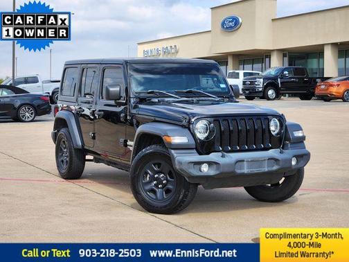2019 Jeep Wrangler Unlimited Sport
