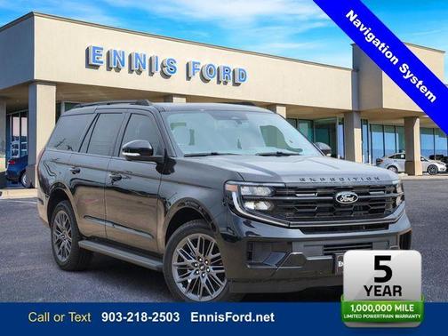 Agate Black Metallic 2026 Ford Expedition Platinum