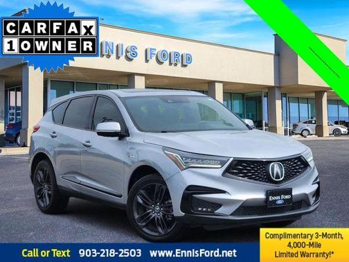 Lunar Silver Metallic 2020 Acura RDX A-Spec