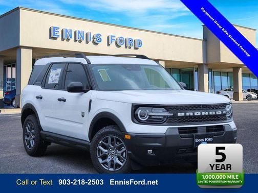 Oxford White 2026 Ford Bronco Sport Big Bend