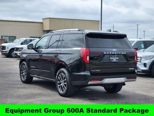 Agate Black Metallic 2025 Ford Expedition Platinum