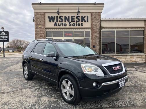 Carbon Black Metallic 2012 GMC Acadia SLT-1