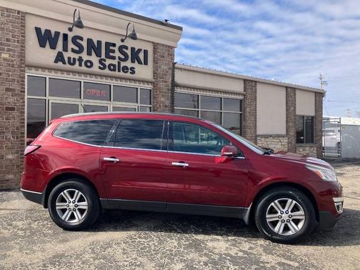 Siren Red Tintcoat 2015 Chevrolet Traverse 1LT