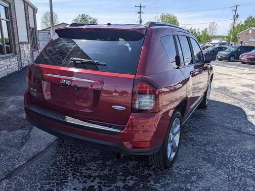 Deep Cherry Red Crystal Pearlcoat 2014 Jeep Compass Latitude