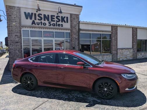 Velvet Red Pearlcoat 2015 Chrysler 200 Limited