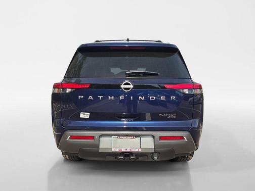 Deep Ocean Blue 2026 Nissan Pathfinder Platinum