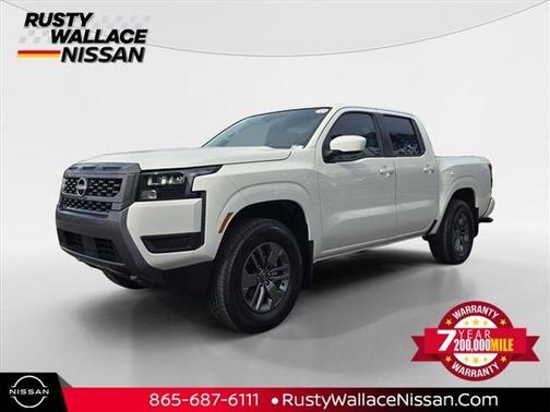 Glacier White 2026 Nissan Frontier SV
