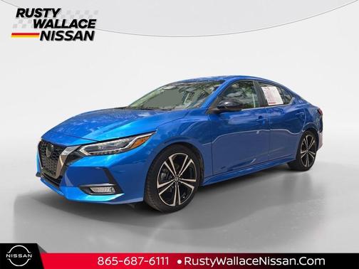 Electric Blue Metallic 2023 Nissan Sentra SR