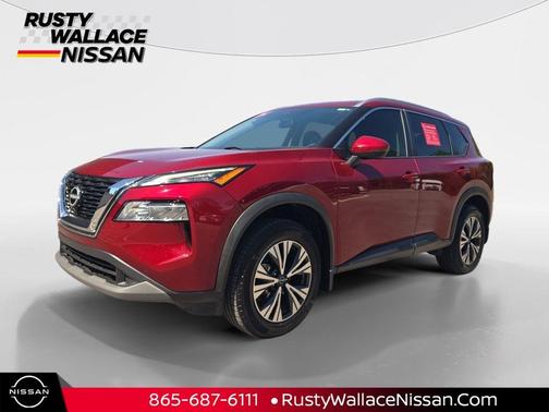 Scarlet Ember 2022 Nissan Rogue SV