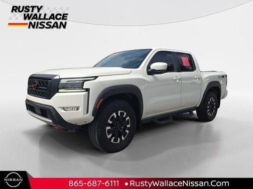 Glacier White 2024 Nissan Frontier PRO-4X