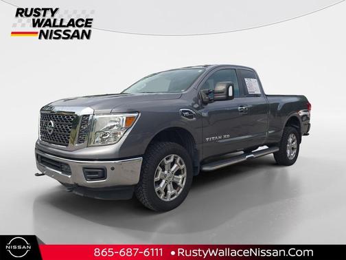 Gun Metallic 2018 Nissan Titan XD SV