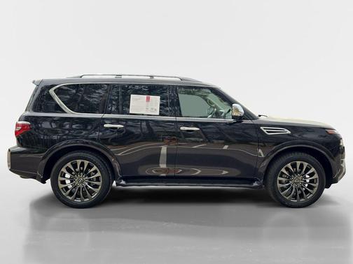 Super Black 2024 Nissan Armada Platinum