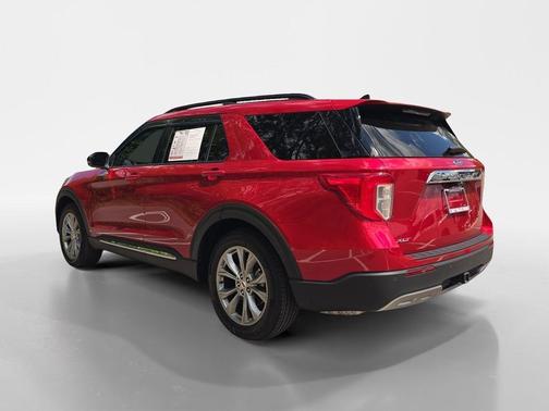 Red Metallic 2024 Ford Explorer XLT