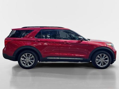 Red Metallic 2024 Ford Explorer XLT