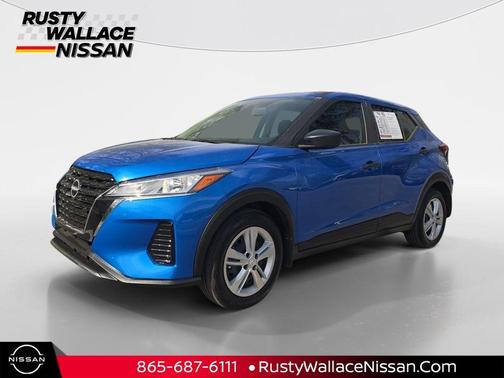 Electric Blue Metallic 2025 Nissan Kicks Play S