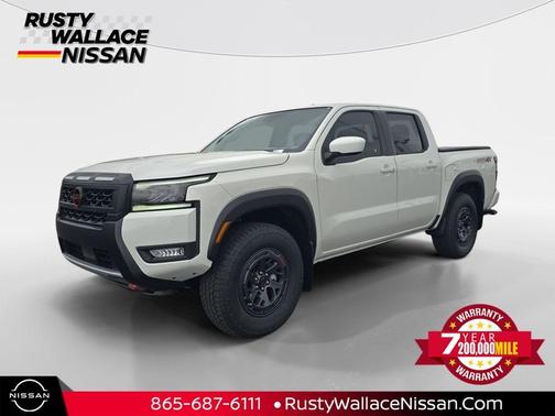 Glacier White 2026 Nissan Frontier PRO-4X