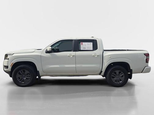 Glacier White 2025 Nissan Frontier SV