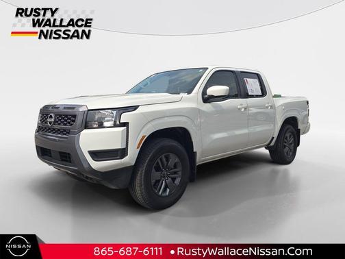 Glacier White 2025 Nissan Frontier SV