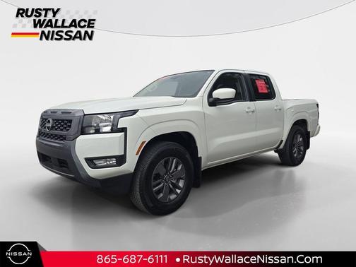Glacier White 2025 Nissan Frontier SV