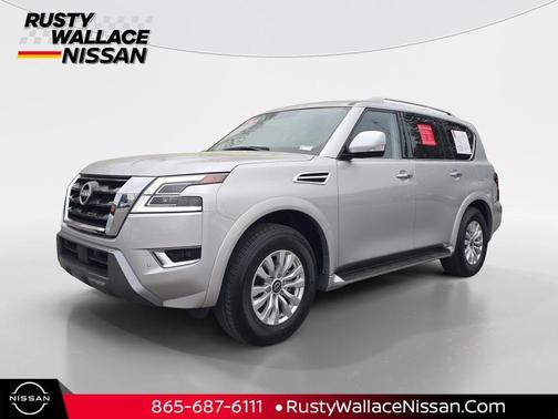 Brilliant Silver Metallic 2024 Nissan Armada SV