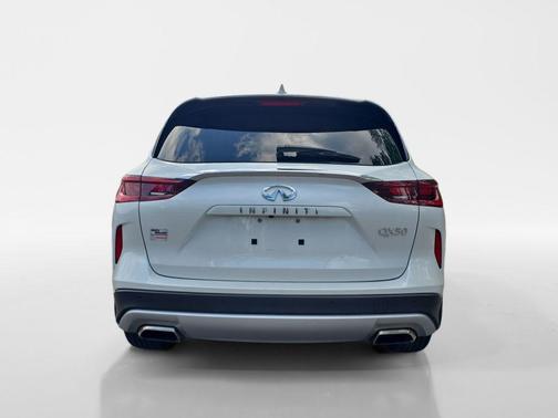 Radiant White 2023 INFINITI QX50 Luxe