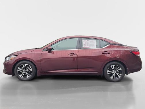 Rosewood Metallic 2021 Nissan Sentra SV