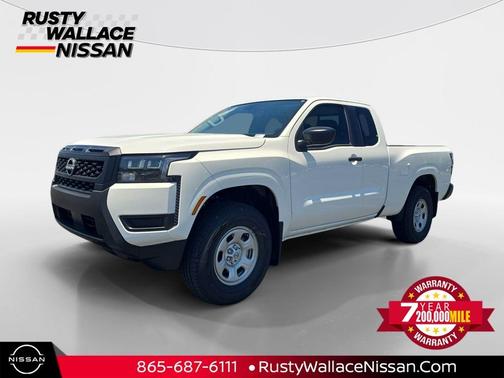 Glacier White 2026 Nissan Frontier S