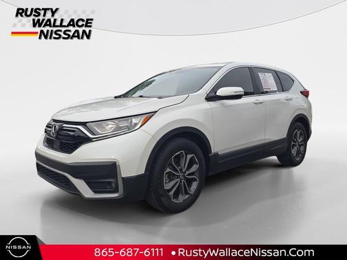 Platinum White Pearl 2020 Honda CR-V EX-L