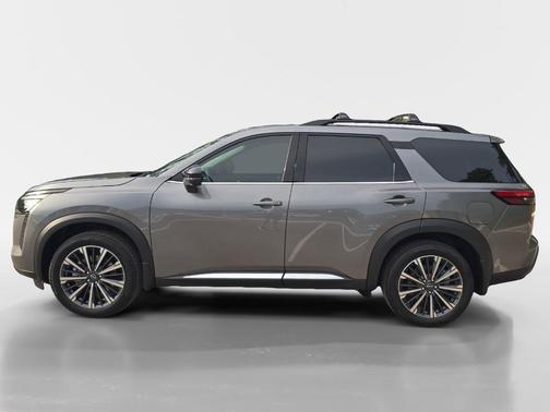 Gun Metallic 2026 Nissan Pathfinder Platinum