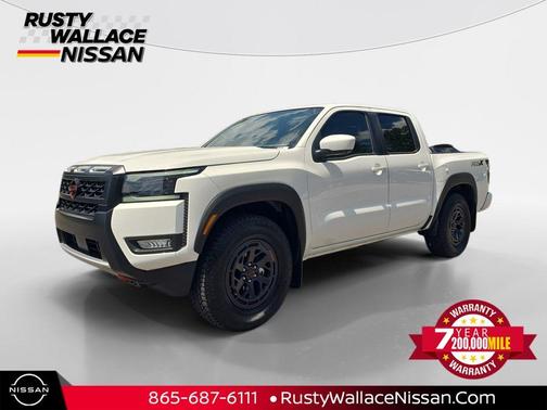Glacier White 2026 Nissan Frontier PRO-X