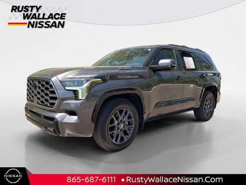 Magnetic Gray Metallic 2026 Toyota Sequoia Platinum