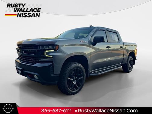Satin Steel Metallic 2021 Chevrolet Silverado 1500 LT Trail Boss