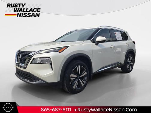 White 2023 Nissan Rogue SL