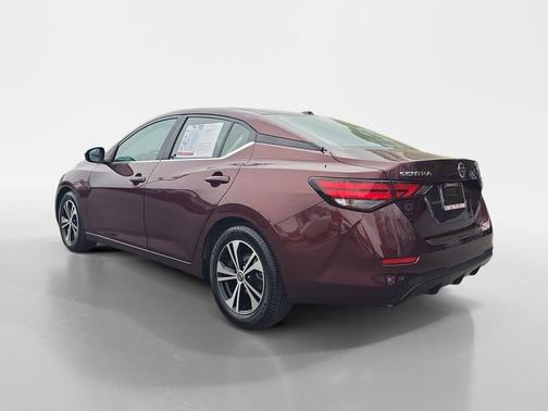 Rosewood Metallic 2021 Nissan Sentra SV
