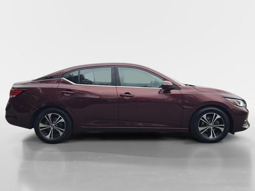 Rosewood Metallic 2021 Nissan Sentra SV