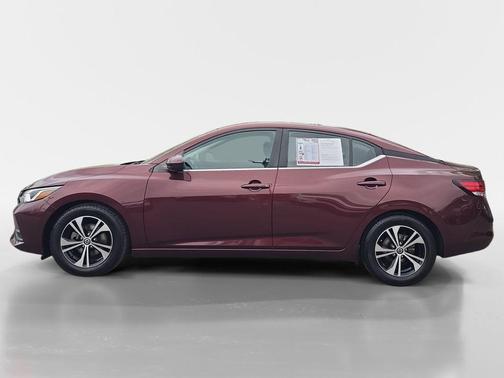 Rosewood Metallic 2021 Nissan Sentra SV