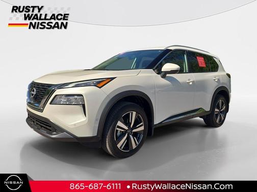 White 2023 Nissan Rogue SL