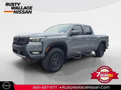 Boulder Gray Metallic 2026 Nissan Frontier PRO-4X