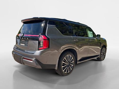 Gun Metallic 2026 Nissan Armada Platinum Reserve