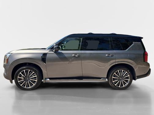 Gun Metallic 2026 Nissan Armada Platinum Reserve
