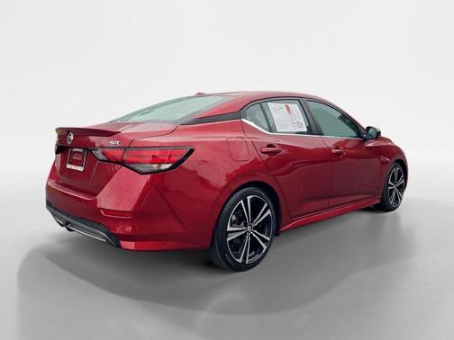 Scarlet Ember 2021 Nissan Sentra SR